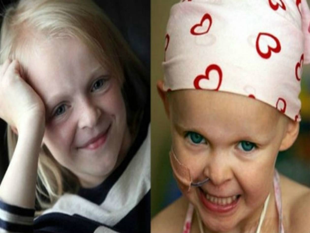 9χρονη νίκησε 2 φορές στη μάχη με τον καρκίνο