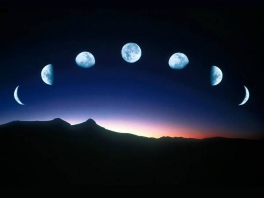 Εντυπωσιακή εικόνα: Οι φάσεις της Σελήνης