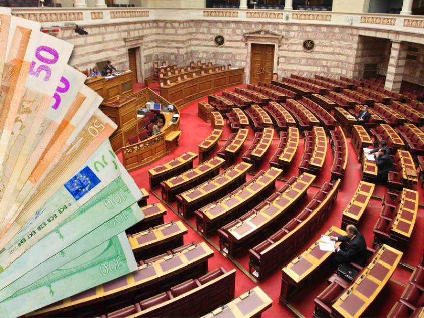 Βουλή: Οι 1.700 υπάλληλοι και οι αμοιβές των 102,4 εκατ. ευρώ