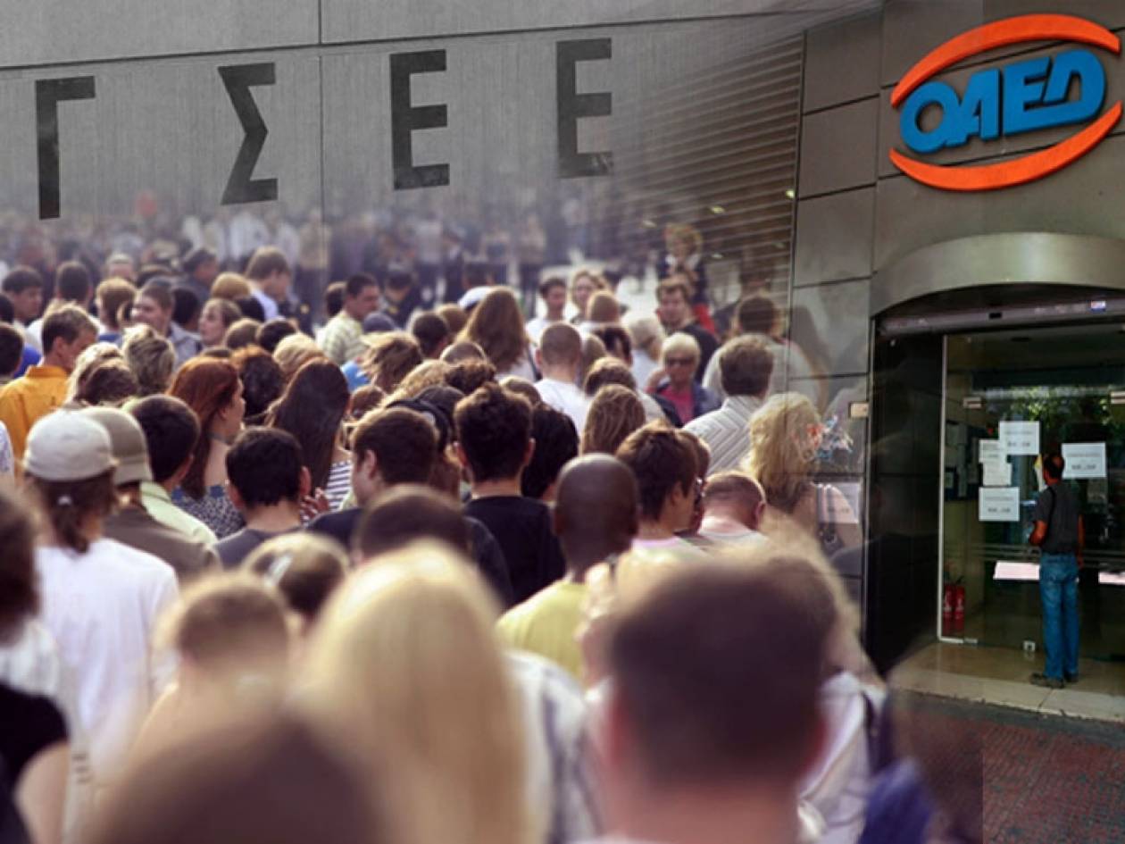 ΓΣΕΕ: Η ανεργία θα ξεπεράσει το 34% το 2013
