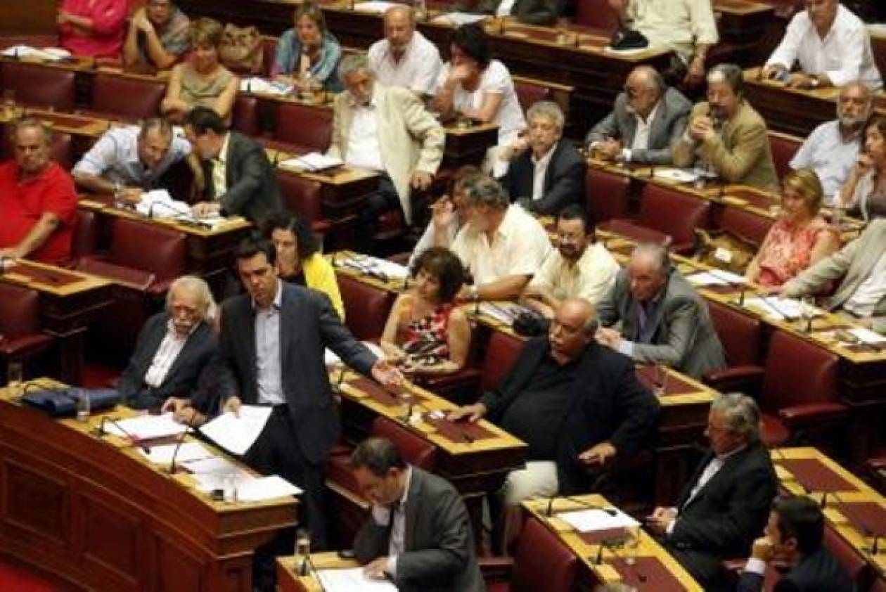 Ερώτηση βουλευτών του ΣΥΡΙΖΑ για την προμήθεια των τραπεζών