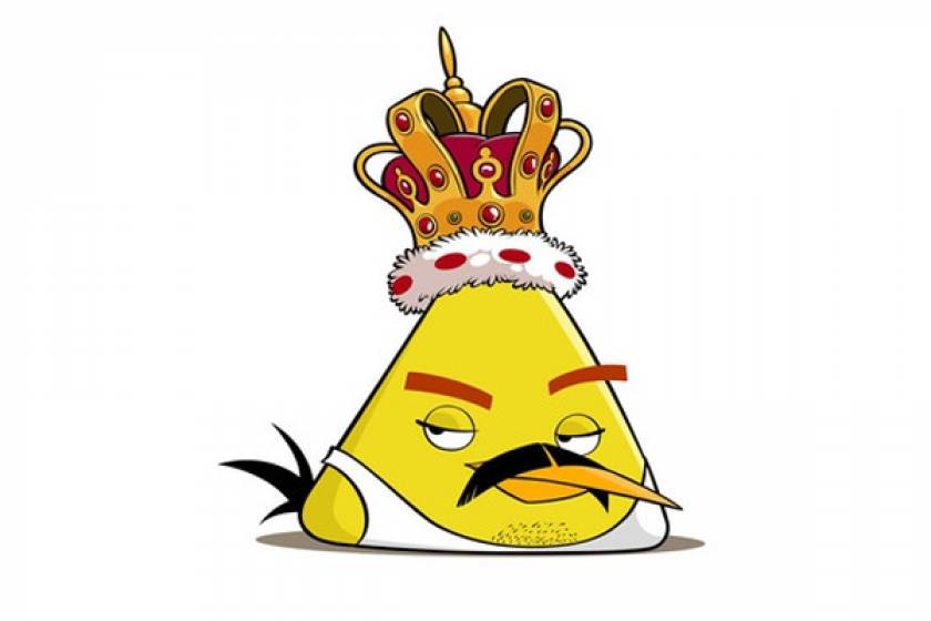 Ο Freddy Mercury χαρακτήρας των Angry Birds