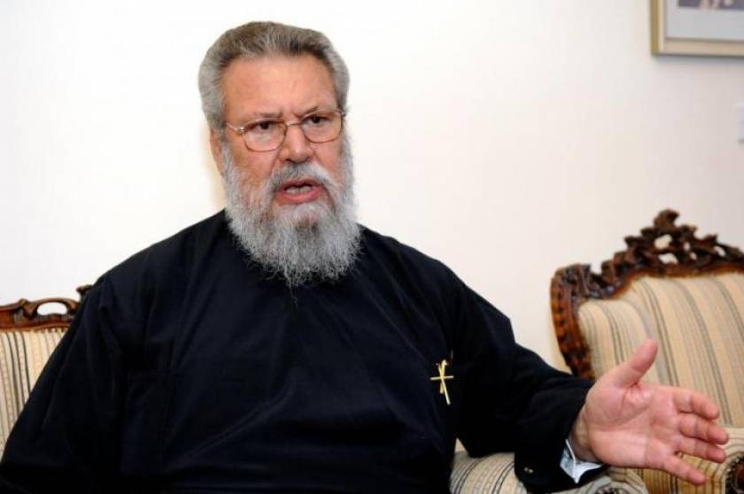 Αρχιεπίσκοπος Κύπρου Χρυσόστομος: «Δεν βλέπω λύση στο Κυπριακό»