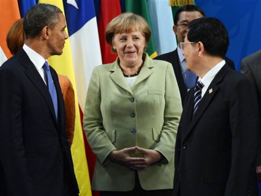 FT Γερμανίας: Ομπάμα, Τζιαμπάο, Μέρκελ κρατούν την Ελλάδα στο ευρώ