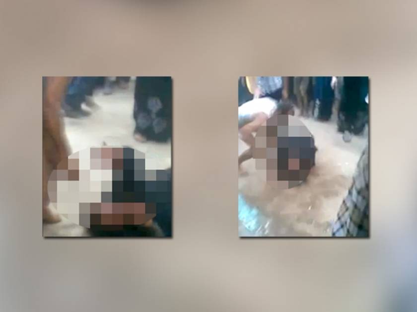 Βίντεο - Σοκ: Ισλαμιστής σφάζει μπροστά στο πλήθος την γυναίκα του!