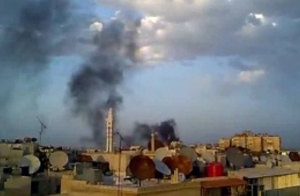 Συρία: «Σφυροκοπείται» η περιοχή της Δαμασκού