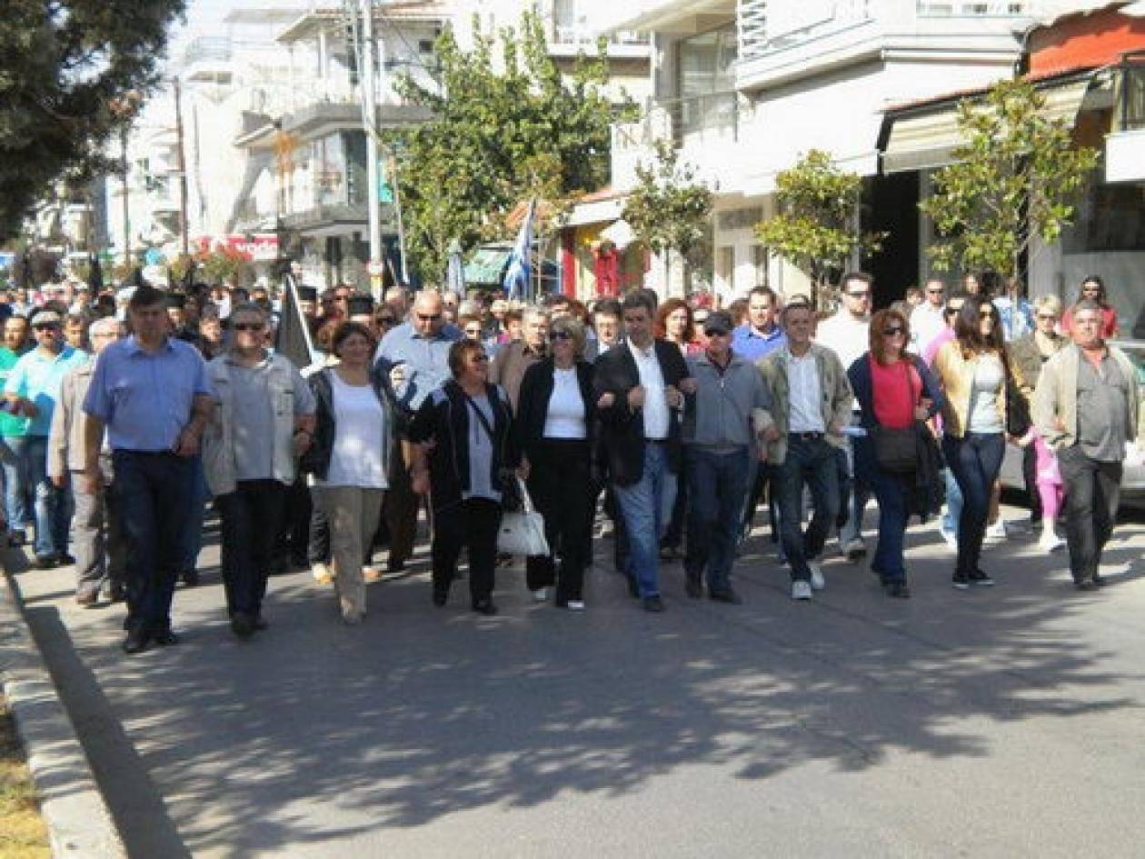 Ορεστιάδα: Διαμαρτυρία των κατοίκων για την υποβάθμιση της πόλης