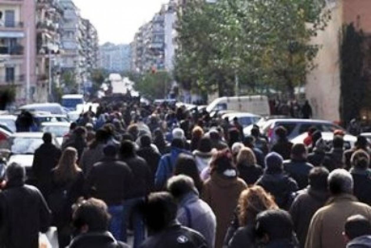 Κυκλοφοριακό χάος στη Θεσσαλονίκη από ταυτόχρονες πορείες