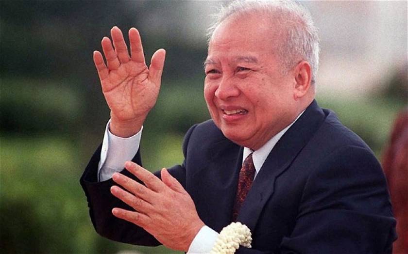 Πέθανε ο πρώην βασιλιάς της Καμπότζης