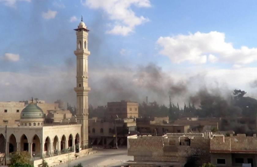 Συρία: Βομβαρδισμοί στη στρατηγική πόλη Μααρέτ αλ-Νουμάν