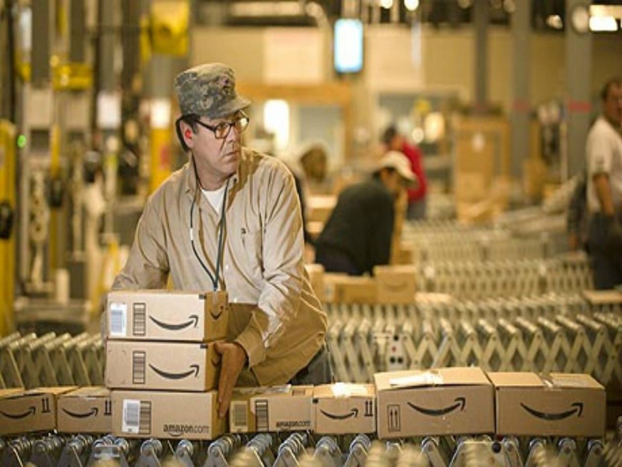 Amazon: 50.000 προσλήψεις ενόψει των γιορτών!