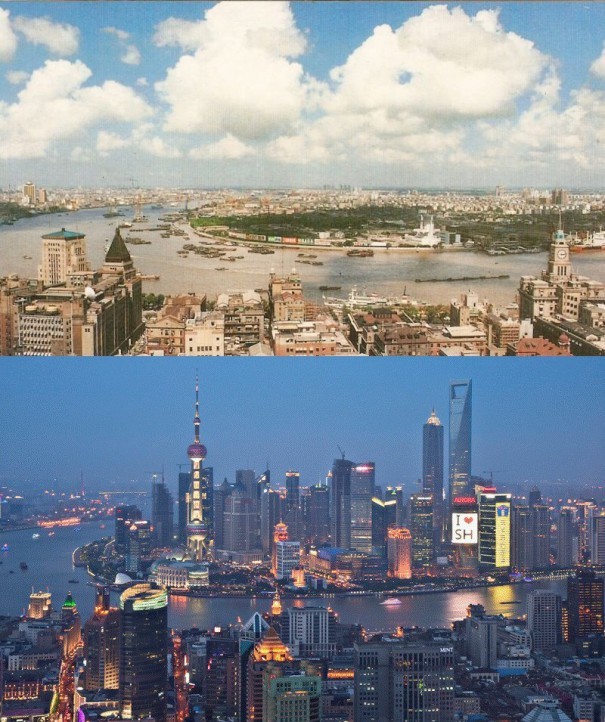 Απίστευτη φωτογραφία: Η μεταμόρφωση μιας πόλης σε 22 χρόνια