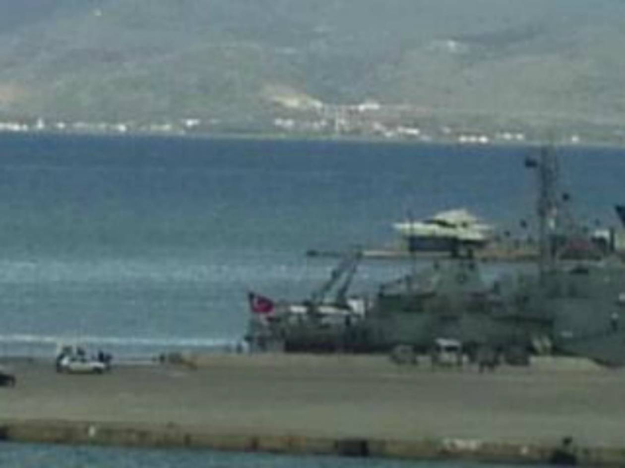 Πάτρα: Τουρκικό πολεμικό στο λιμάνι χωρίς την ελληνική σημαία