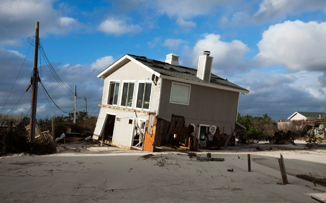 Συγκλονιστικές εικόνες: Δείτε τι άφησε πίσω του ο τυφώνας Σάντι 