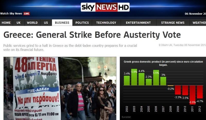 Τα ξένα ΜΜΕ για τη γενική απεργία στην Ελλάδα