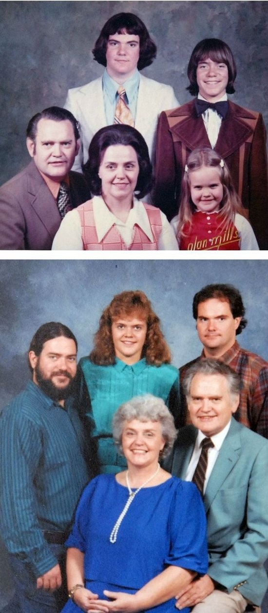 Οικογενειακές φωτογραφίες από μια άλλη εποχή!