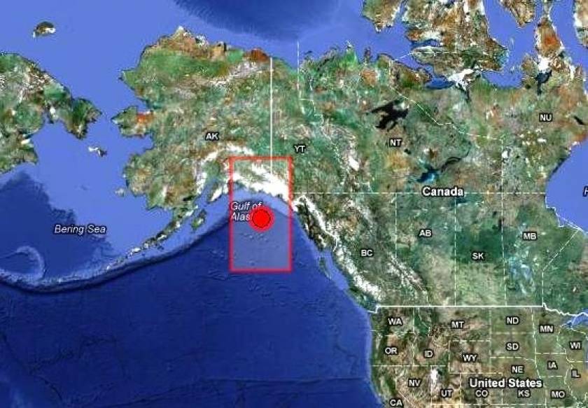 Σεισμός 6,4 Ρίχτερ στον Κόλπο της Αλάσκας