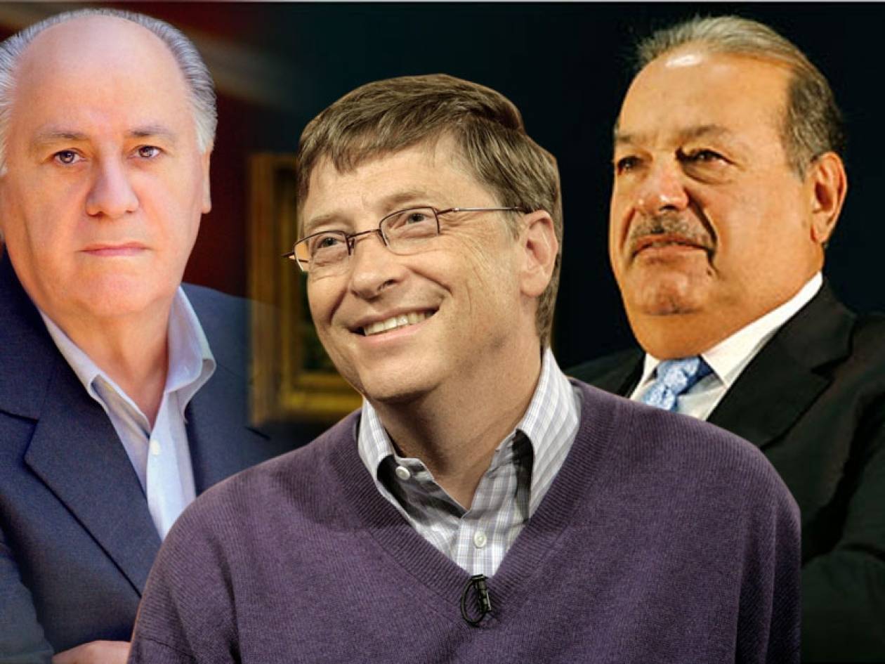 Οι 20 πλουσιότεροι άνθρωποι του κόσμου κατά το Bloomberg