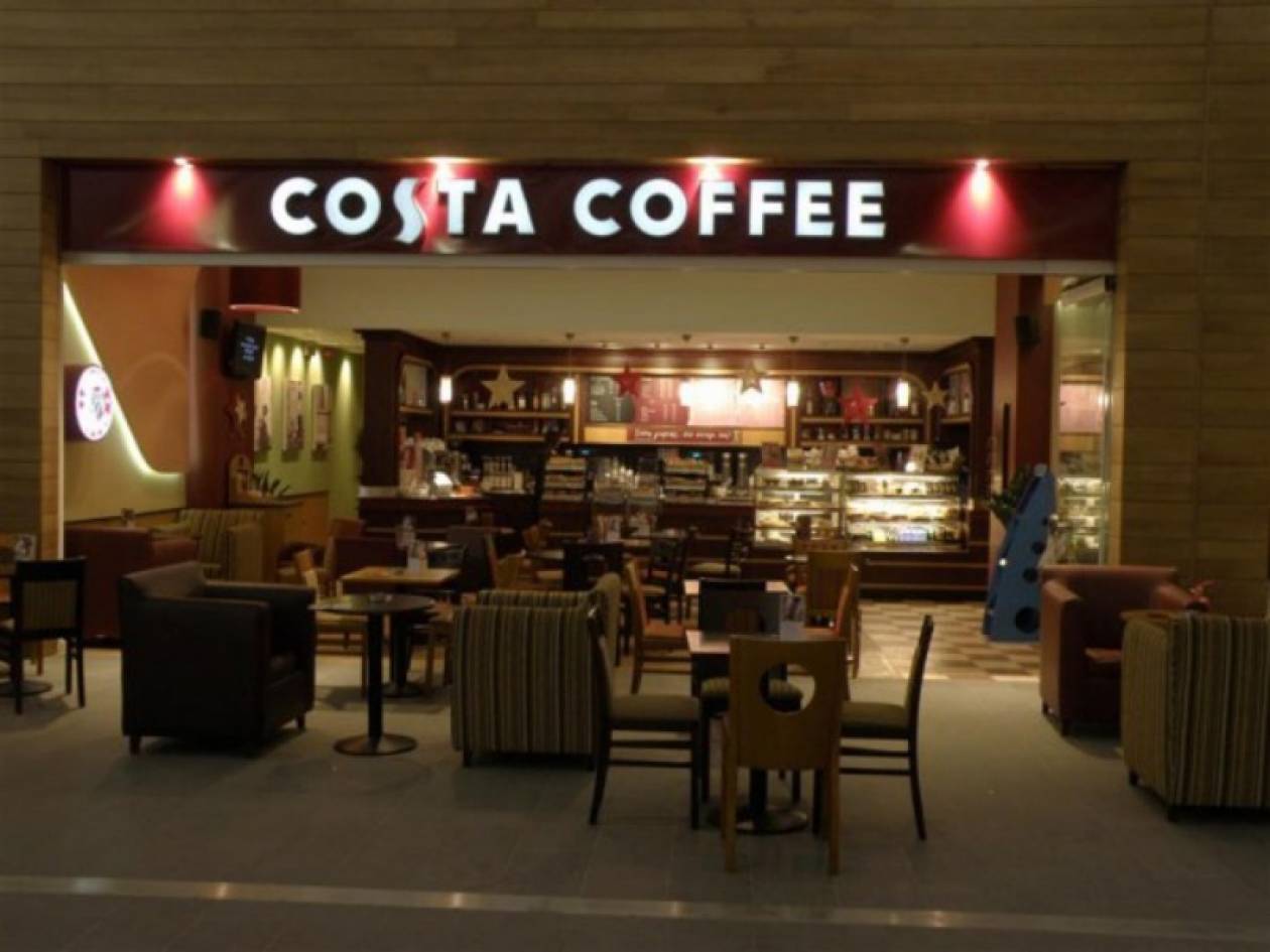 Λουκέτο για τα ελληνικά Costa Coffee