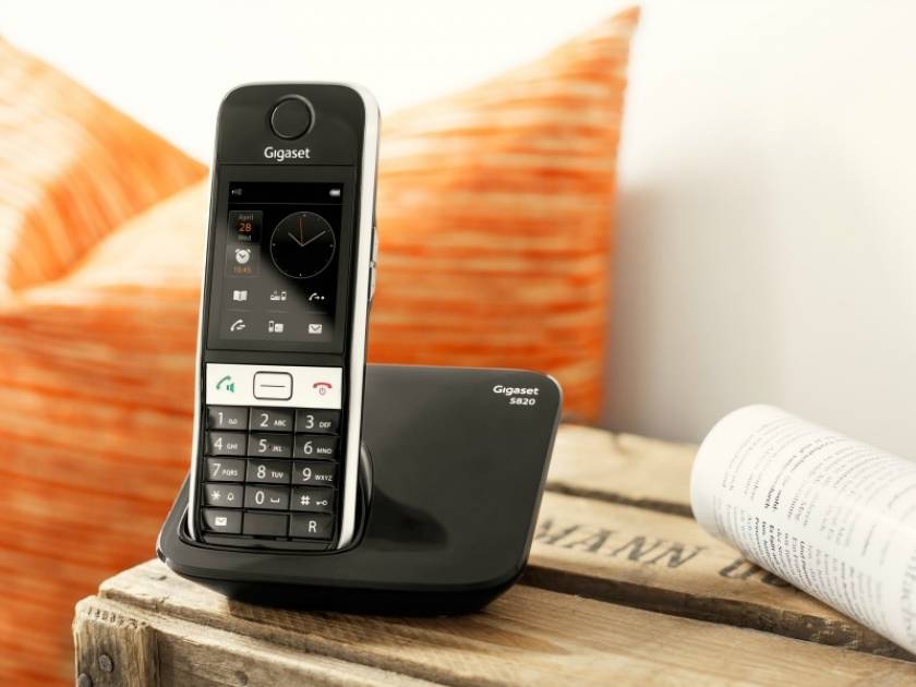 Gigaset: Το πρώτο ασύρματο τηλέφωνο με υβριδικό τρόπο λειτουργίας
