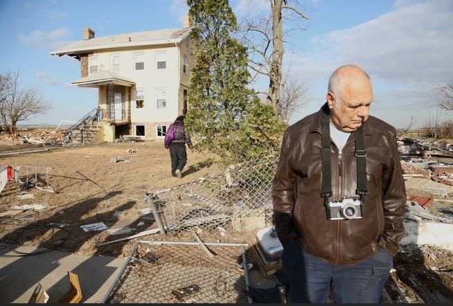 Το σπίτι που έσκισε στα δύο ο τυφώνας Σάντι ανήκει σε ομογενή