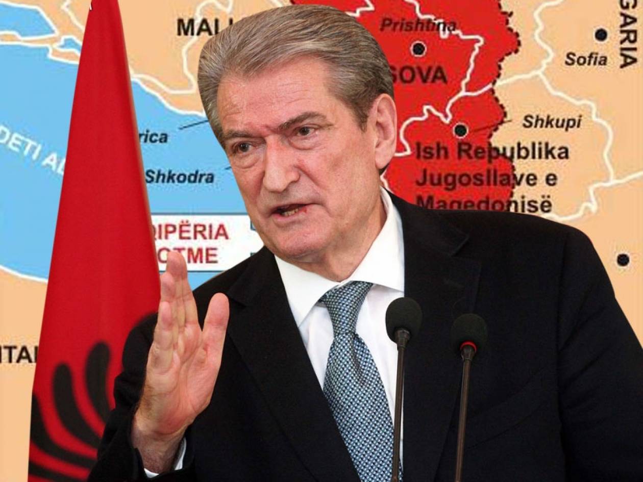 Αμετανόητος ο Μπερίσα: Δίκαιος ο σκοπός της  «Μεγάλης Αλβανίας»!