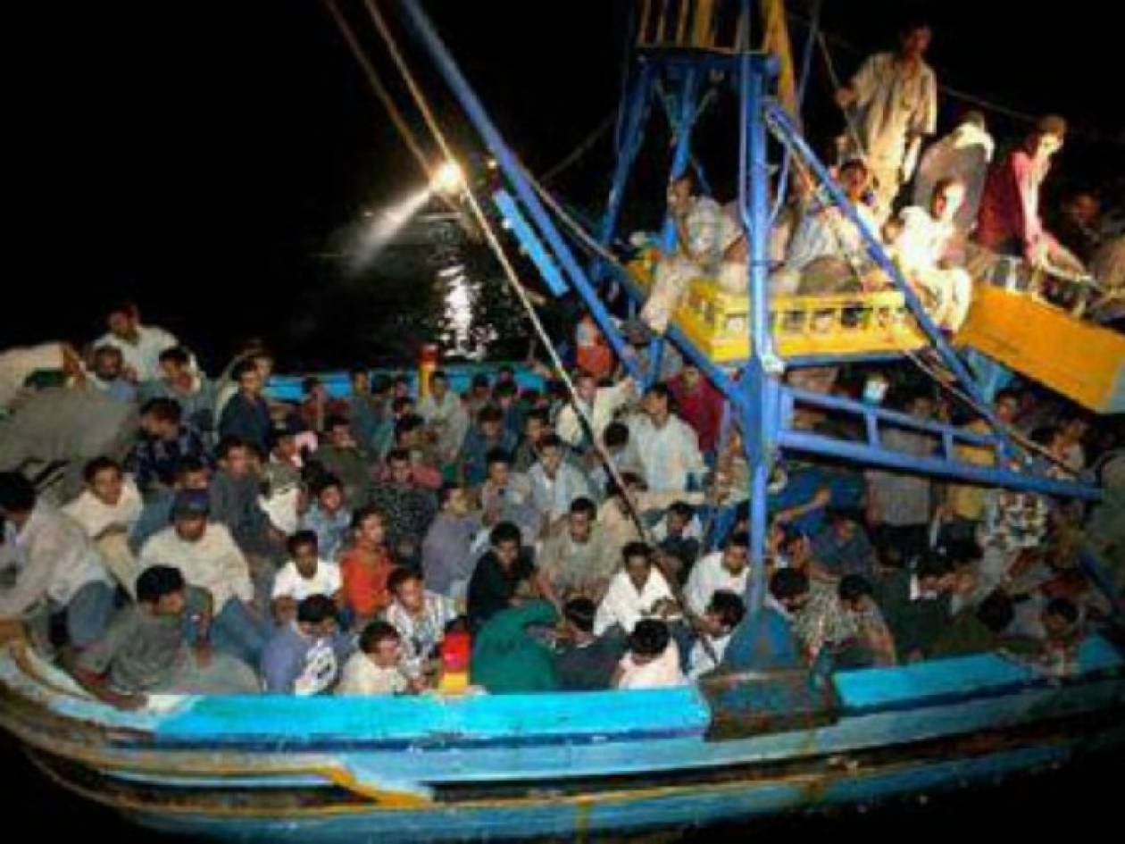90 λαθρομετανάστες στα νερά του Αιγαίου