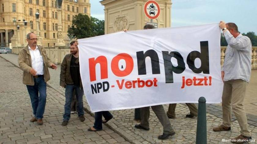 Απαγόρευση του νεoαζιστικού κόμματος NPD;
