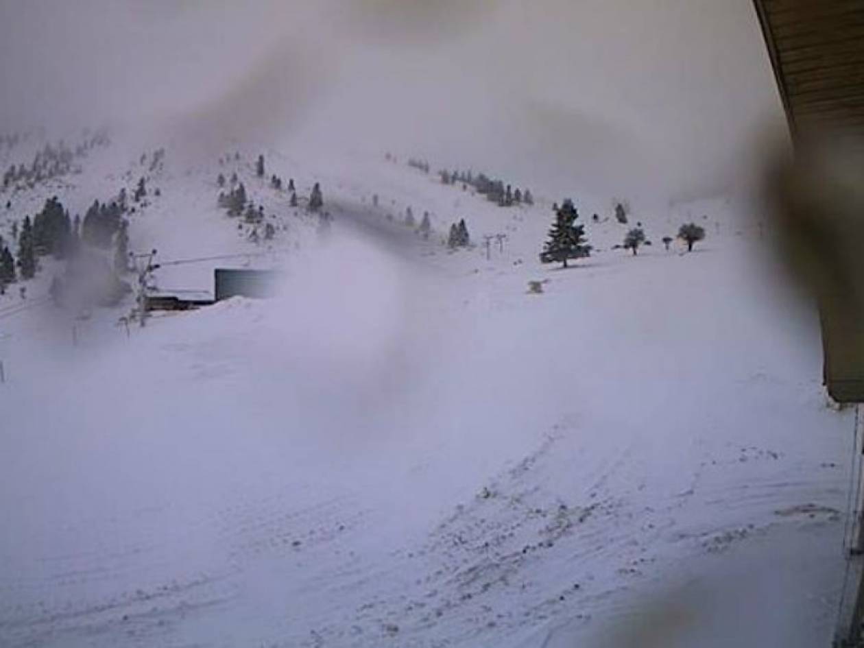 Δείτε live εικόνα από τα χιονοδρομικά της χώρας