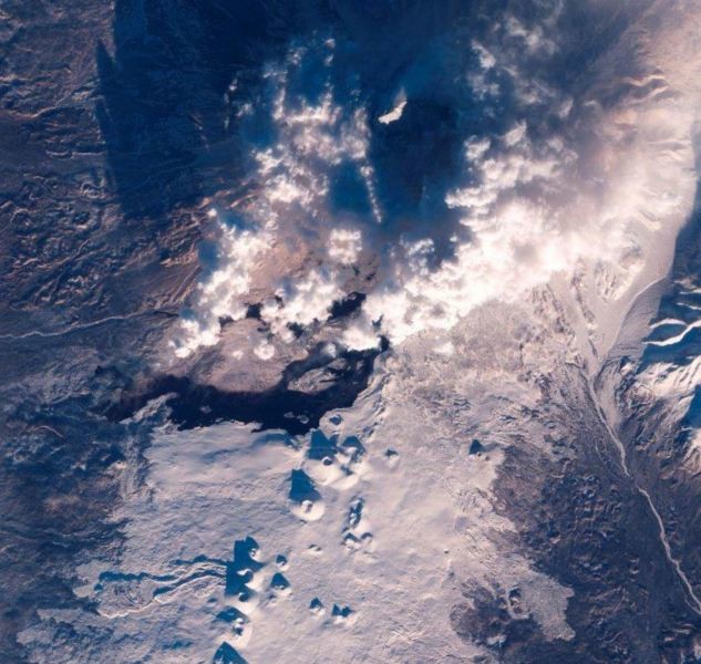 Δείτε πώς φαίνεται η ηφαιστειακή λάβα από το διάστημα