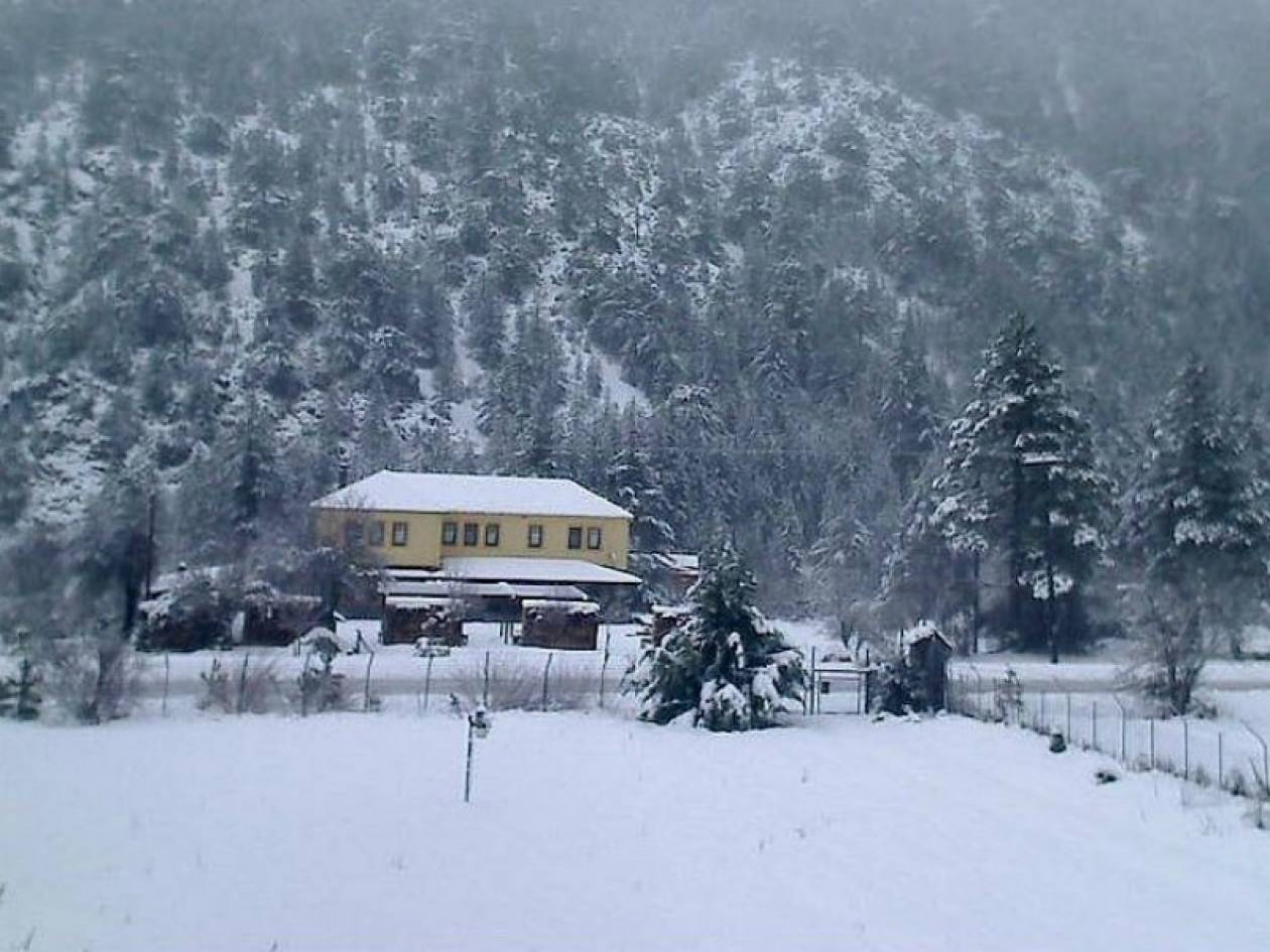 Δείτε live εικόνα από τα χιονισμένα χωριά της Ελλάδας!