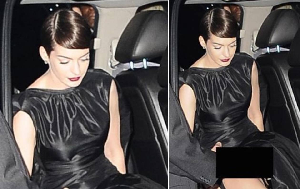 Η Anne Hathaway λυπημένη για το γυμνό «ατύχημα»
