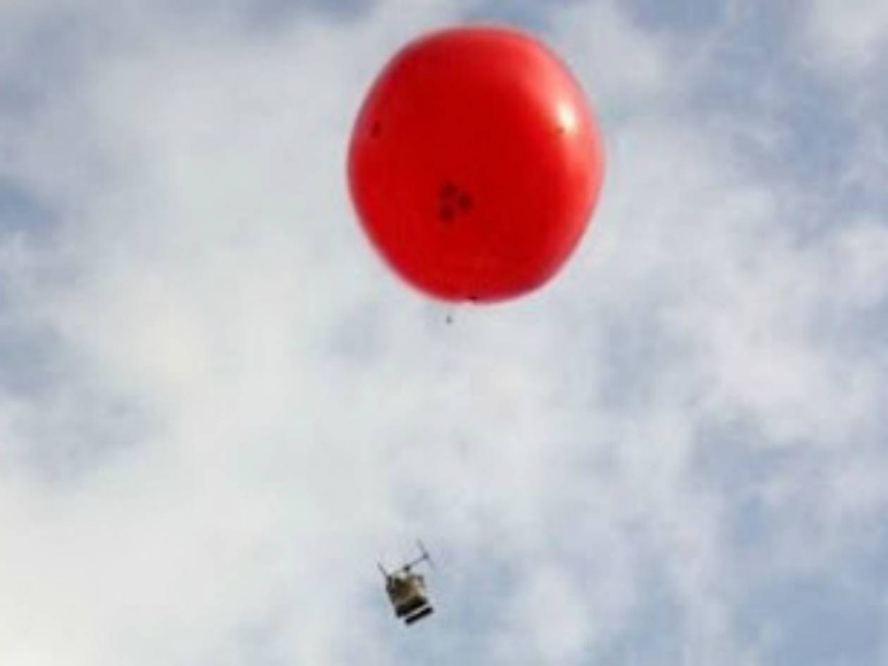 Τι είναι το κόκκινο μπαλόνι πάνω από την Ακρόπολη;