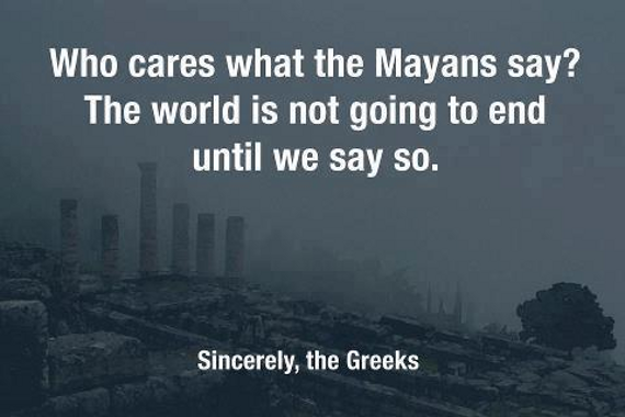 H «απάντηση» των Ελλήνων στους Μάγια που σαρώνει στο Facebook