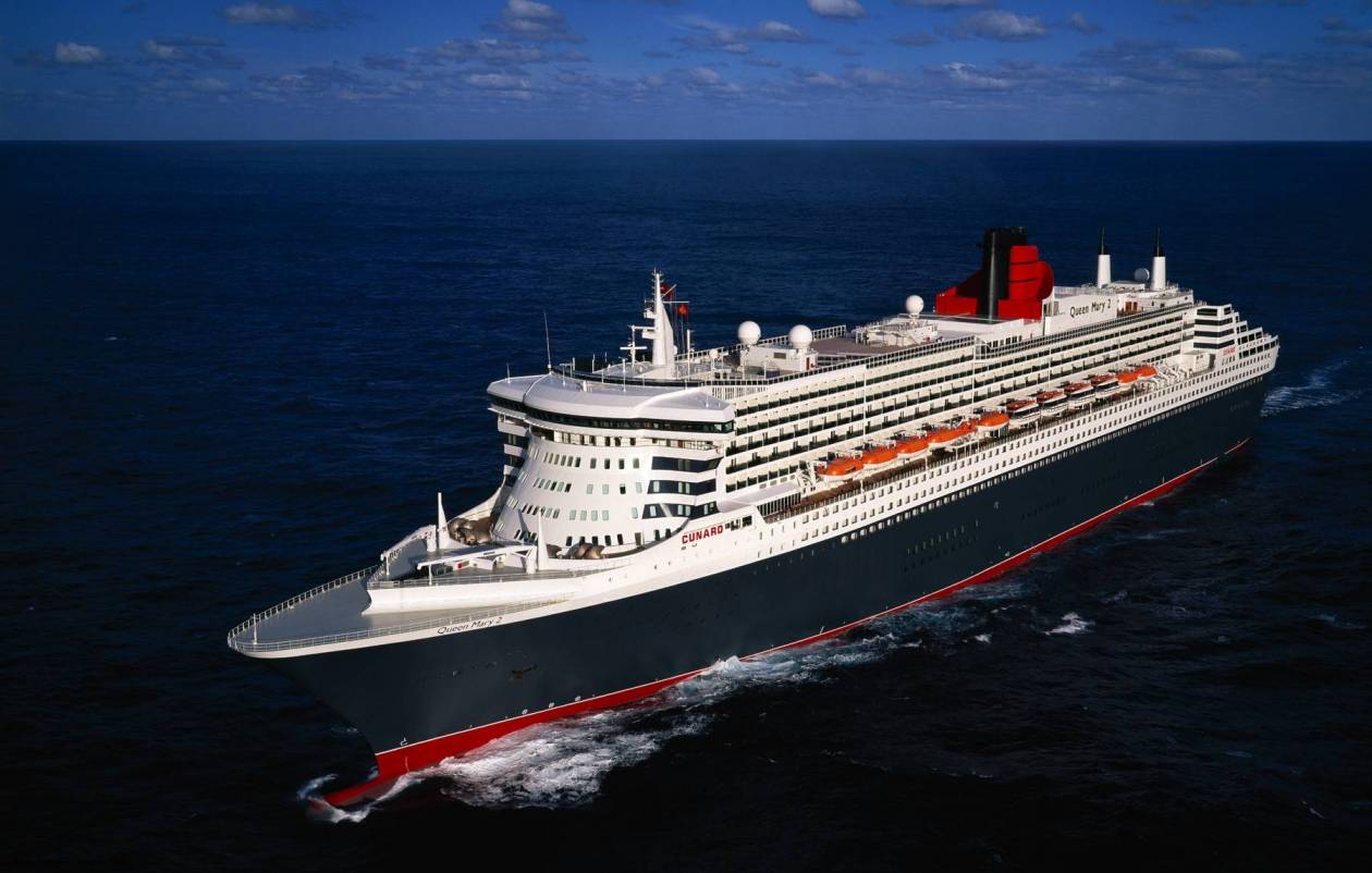 Από άγνωστο ιό προσβλήθηκαν 194 επιβάτες του Queen Mary 2