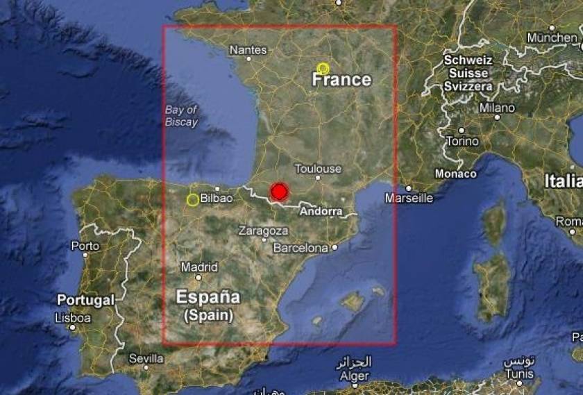 Σεισμός 4,7 Ρίχτερ στη νοτιοδυτική Γαλλία