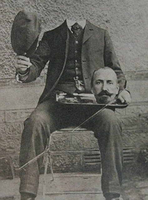 Το Photoshop του 19ου αιώνα: Η μανία με τα ακέφαλα πορτρέτα