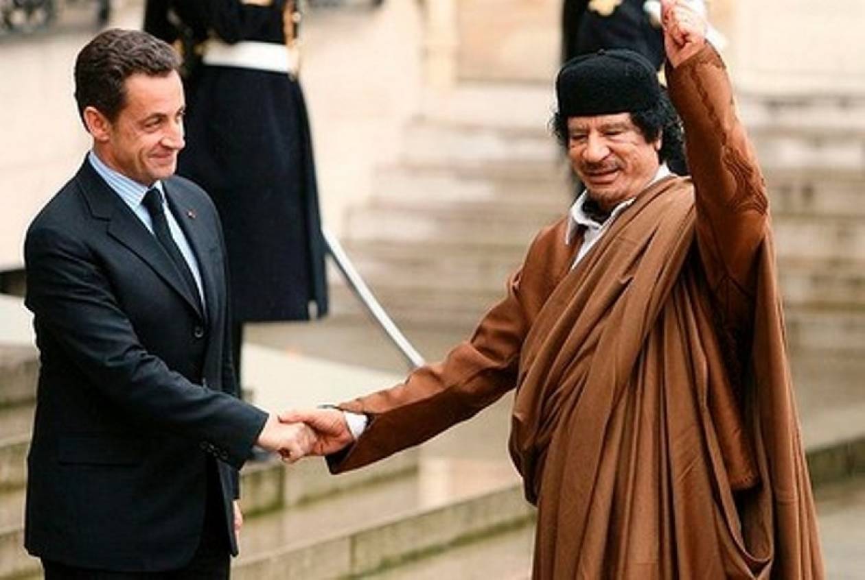Ο Καντάφι είχε χρηματοδοτήσει τον Σαρκοζί με 50 εκατ. δολάρια