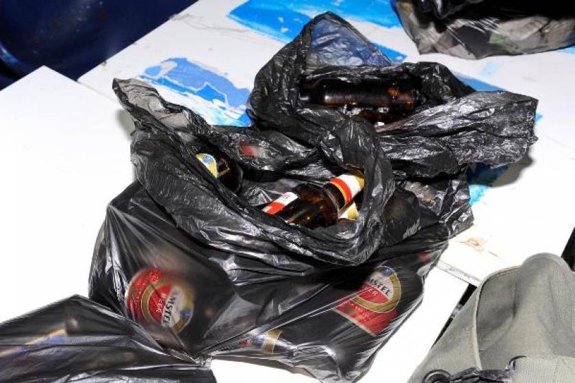 ΝΔ:Ο Τσίπρας θεωρεί ότι τα μπουκάλια για μολότοφ ήταν για ..ανακύκλωση