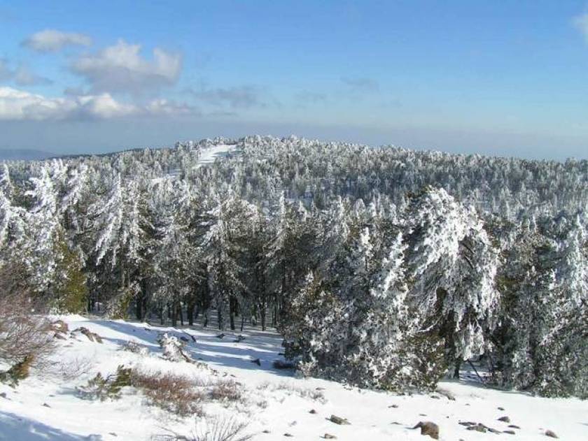 Χιόνια και πολικές θερμοκρασίες και στην Κύπρο