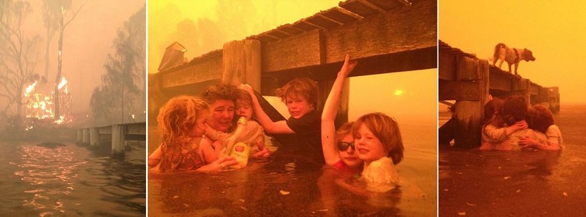 ΣΥΓΚΛΟΝΙΣΤΙΚΕΣ ΦΩΤΟ: Οικογένεια σώθηκε από θαύμα από τις φλόγες