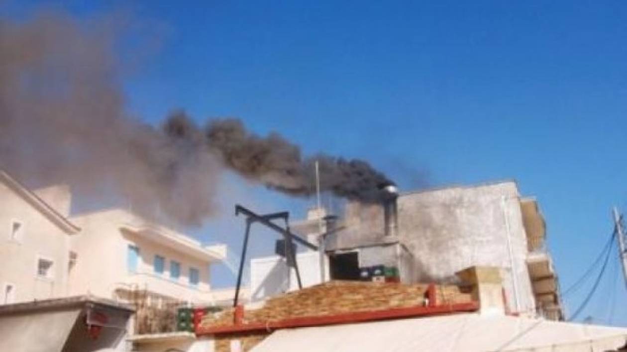 Παραλίγο τραγωδία στην Κρήτη από πυρκαγιά σε καμινάδα