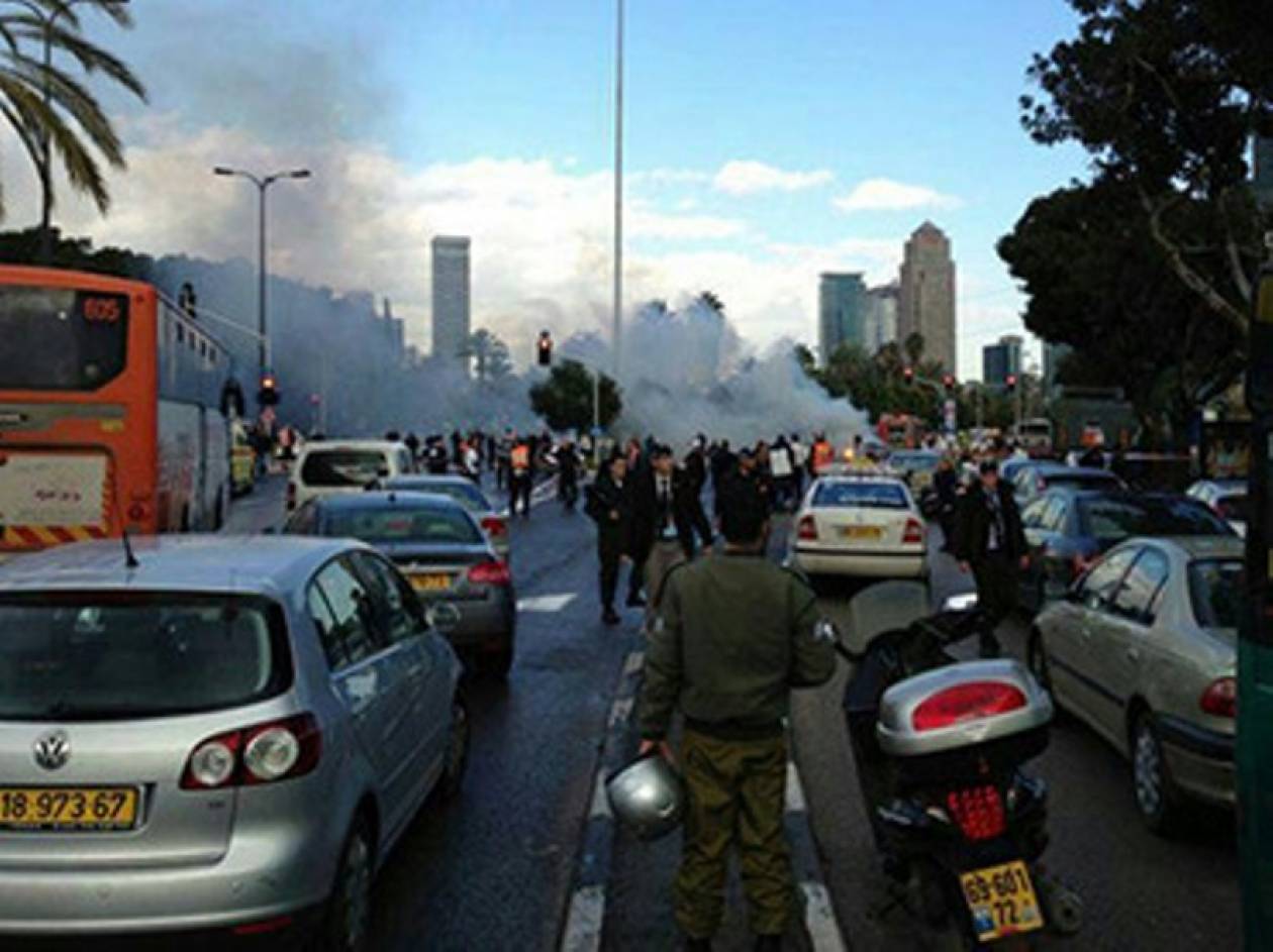 Βομβιστική επίθεση στο κέντρο του Τελ Αβίβ