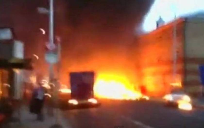 Δείτε το βίντεο από τη στιγμή της έκρηξης στο κέντρο του Λονδίνου