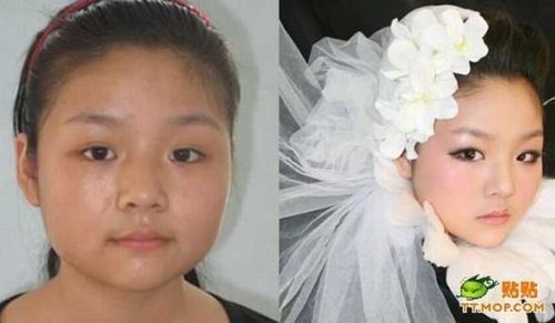 Απίστευτες φωτογραφίες: Πριν και μετά το μακιγιάζ