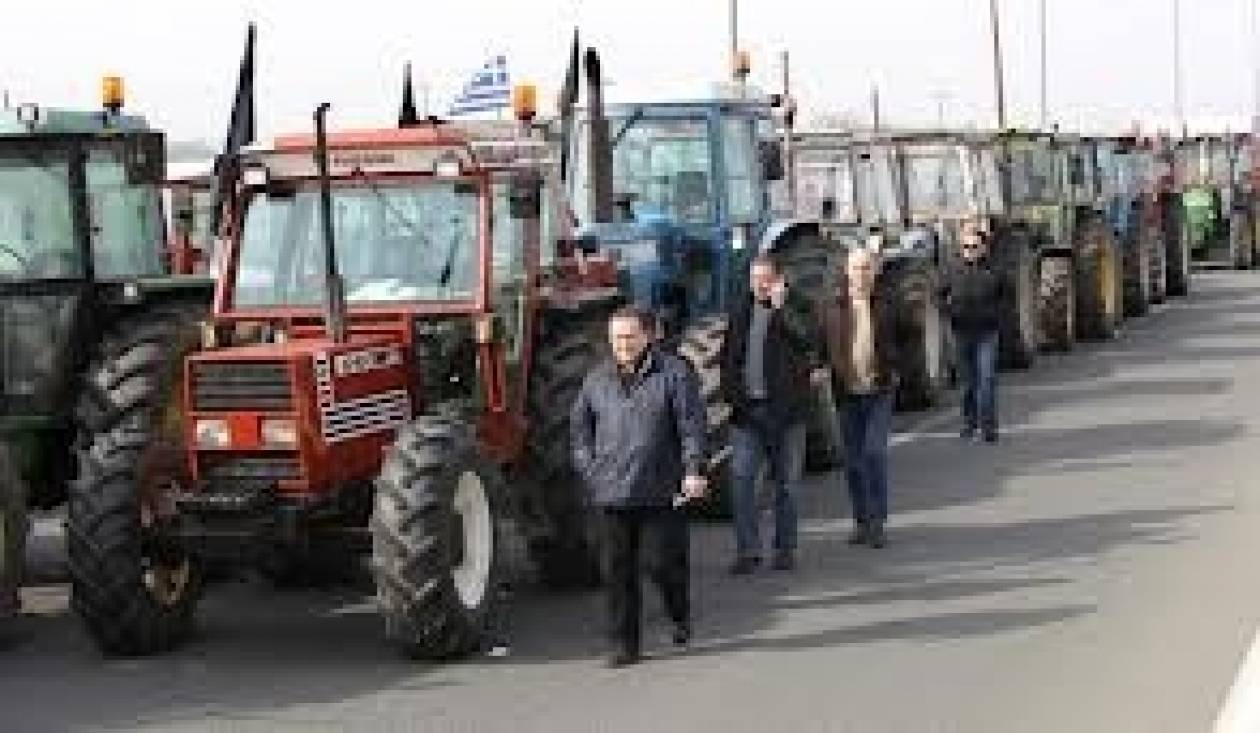 Σέρρες: Κλειστή η Εγνατία από τους αγρότες