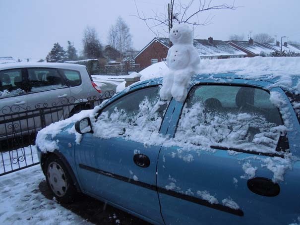 Οι πιο αστείοι χιονάνθρωποι που έχετε δει! (pics)