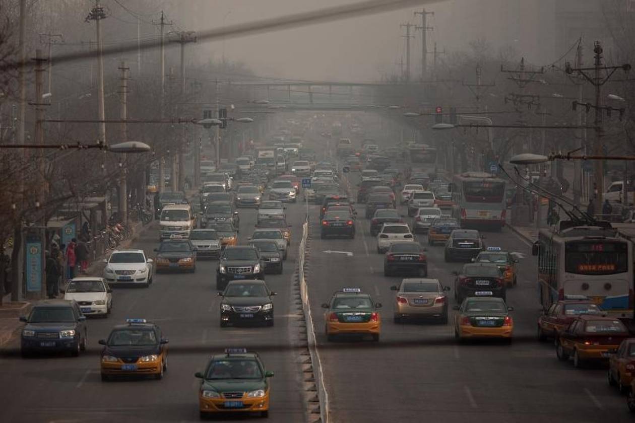 Η ατμοσφαιρική ρύπανση "έπνιξε" το Πεκίνο