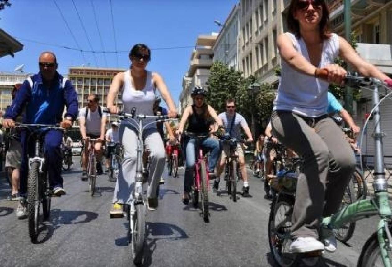 Κυκλοφοριακές ρυθμίσεις στην Αθήνα λόγω ποδηλατοδρομίας