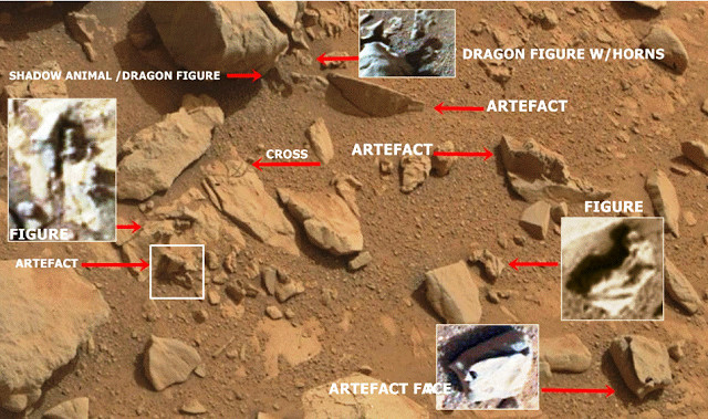 Το Curiosity φωτογραφίζει αρχαία αντικείμενα στον Άρη;